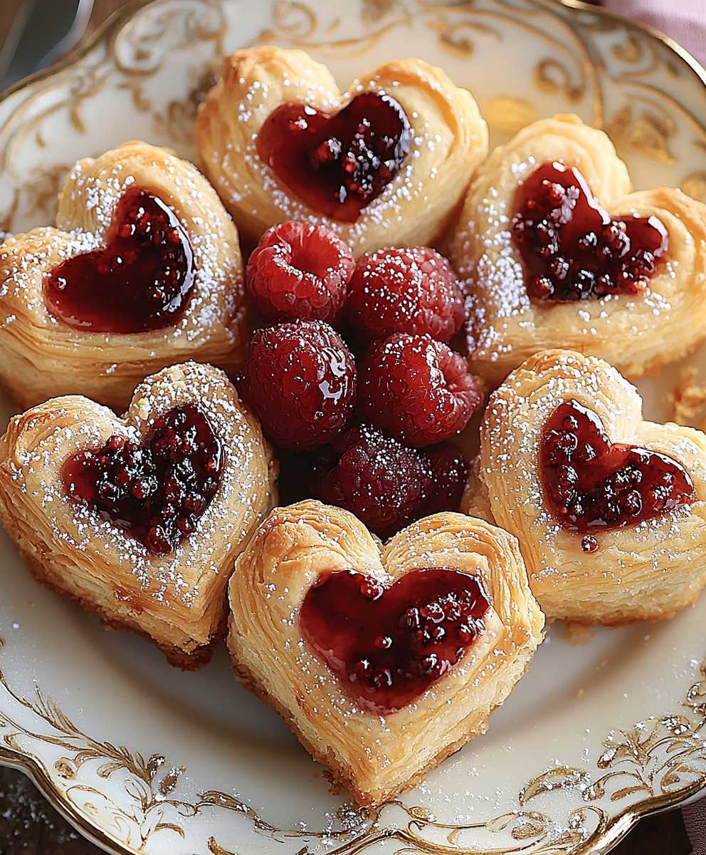 Vegan Love Letter Pastries