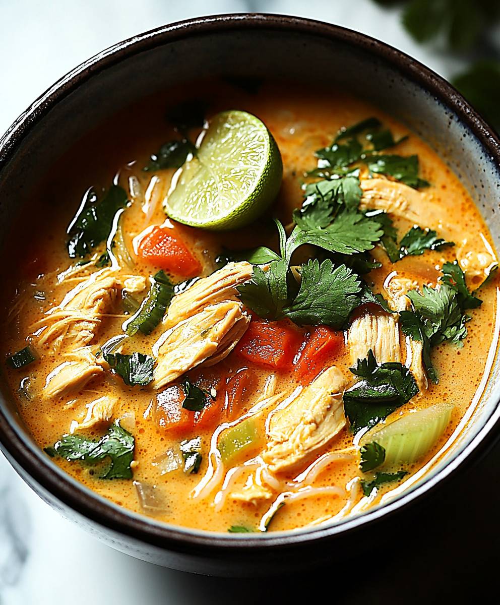 Thai Chicken Curry Soup