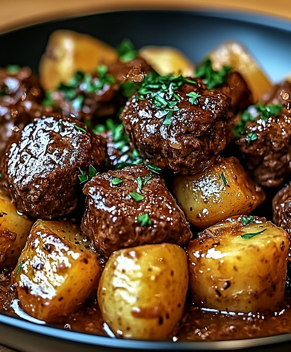 Garlic Butter Beef Bites