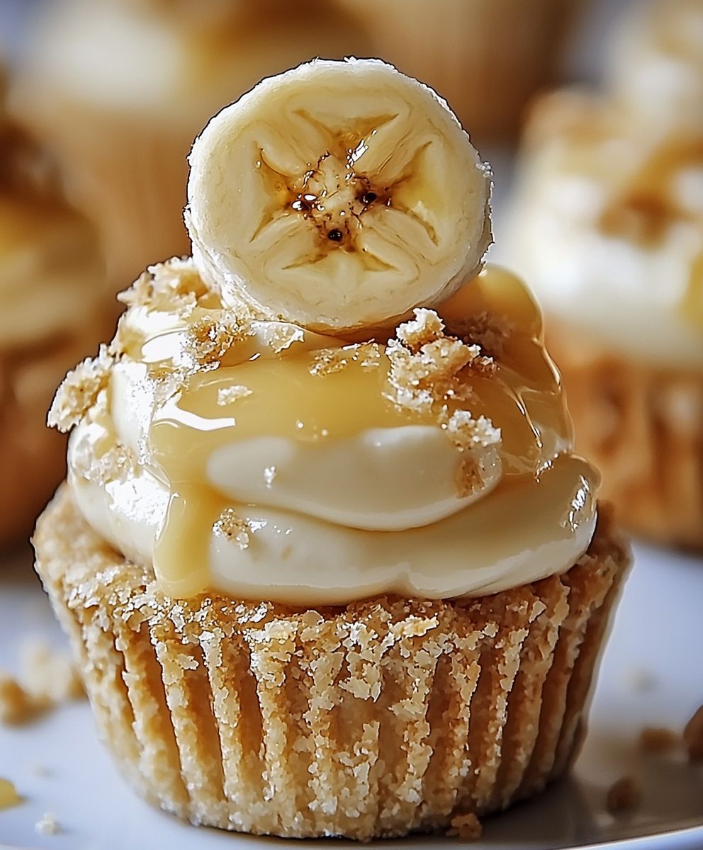Mini Banana Cream Pies