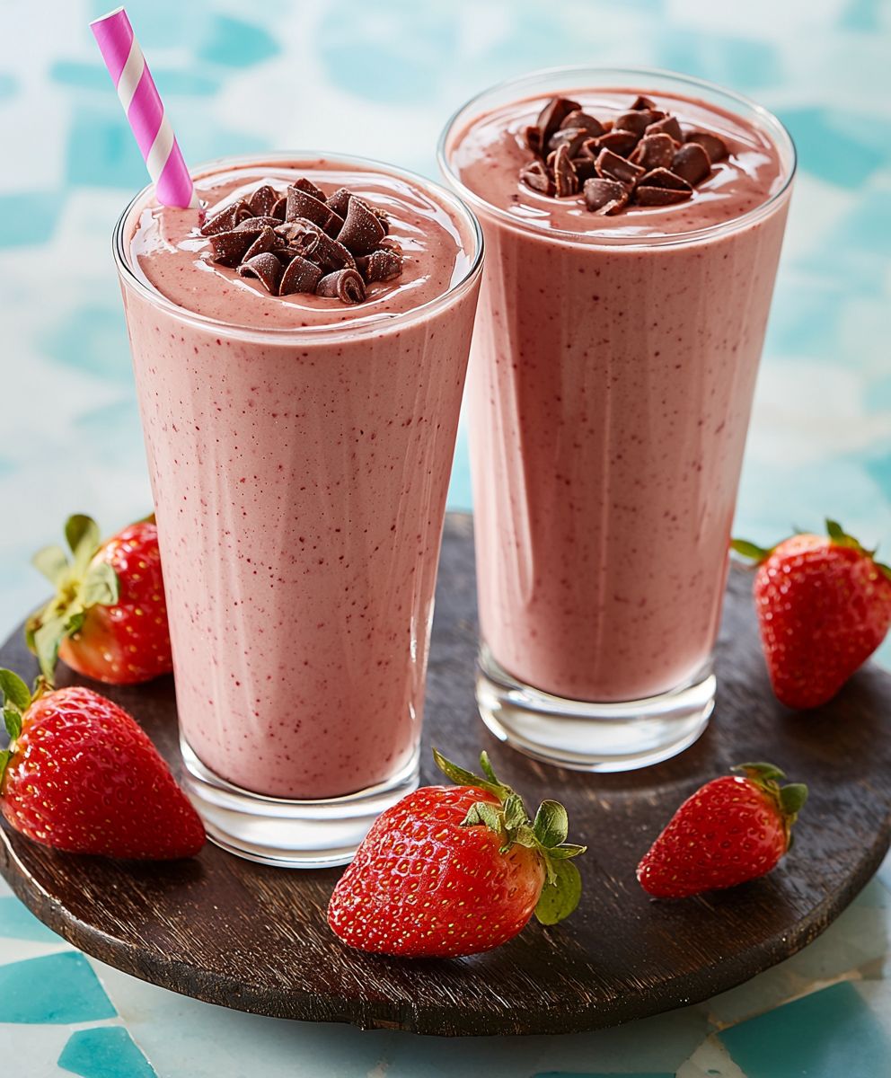 Strawberry Nutella Smoothie