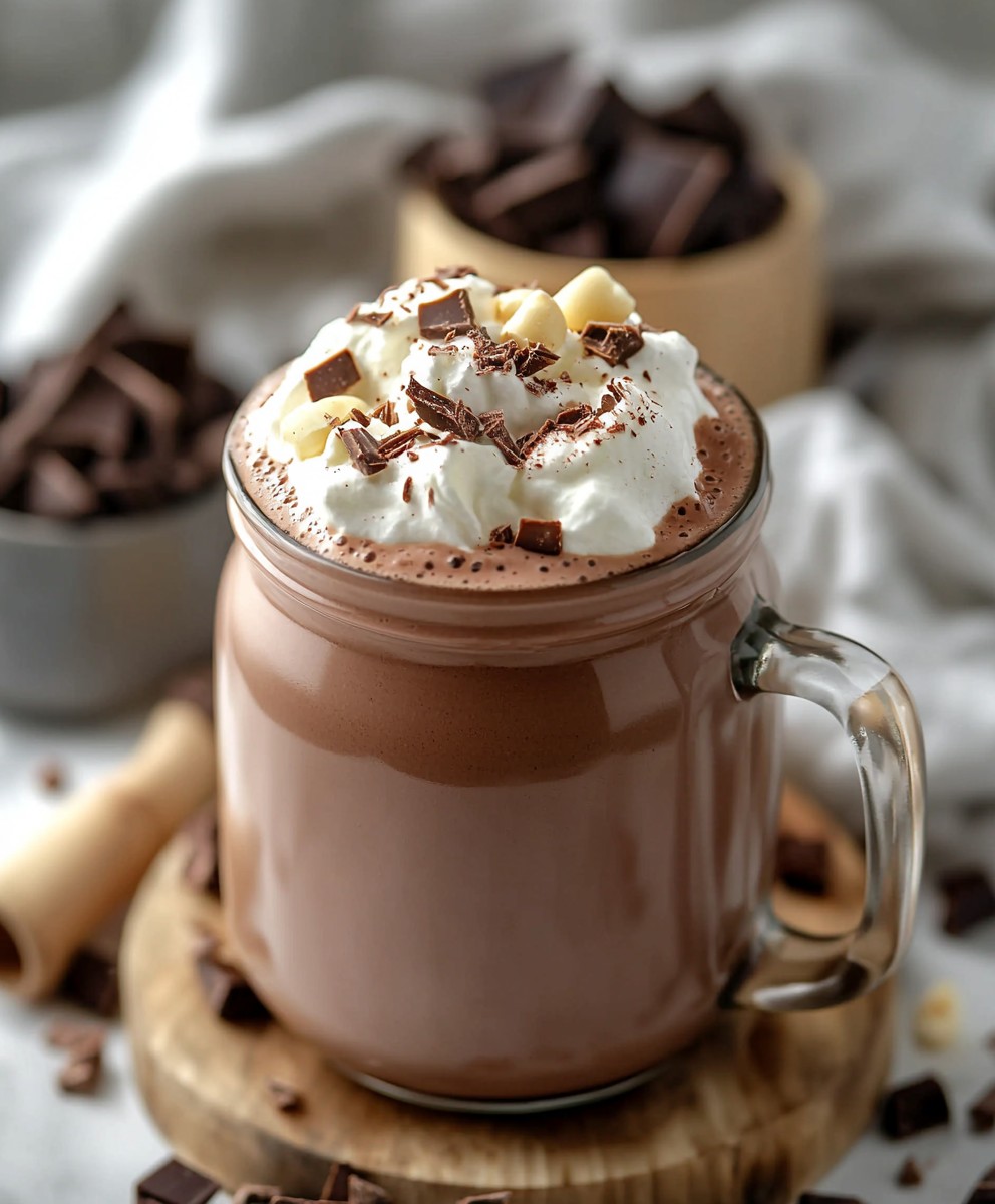 Whipped Hot Chocolate Drink