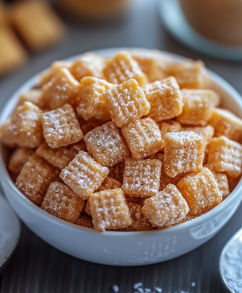 Salted Caramel Muddy Buddies