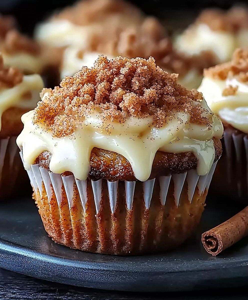 Cinnamon Cream Cheese Muffins