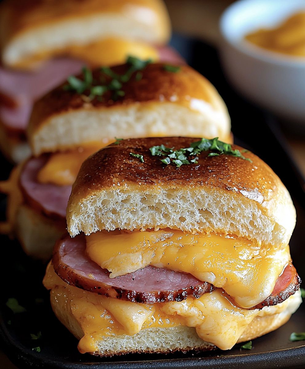 Ham and Cheese Sliders