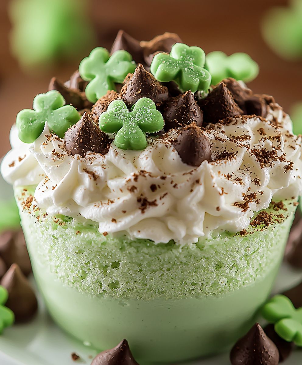 Shamrock Cheesecake Fluff