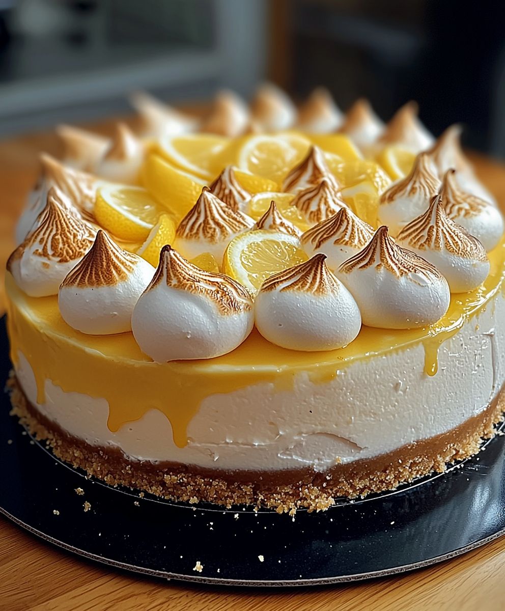 Lemon Meringue Cheesecake