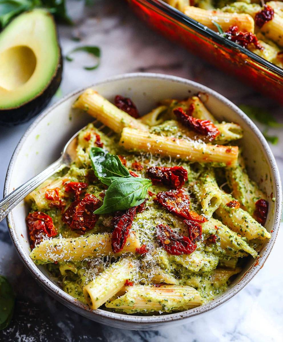 Pesto Pasta Bake