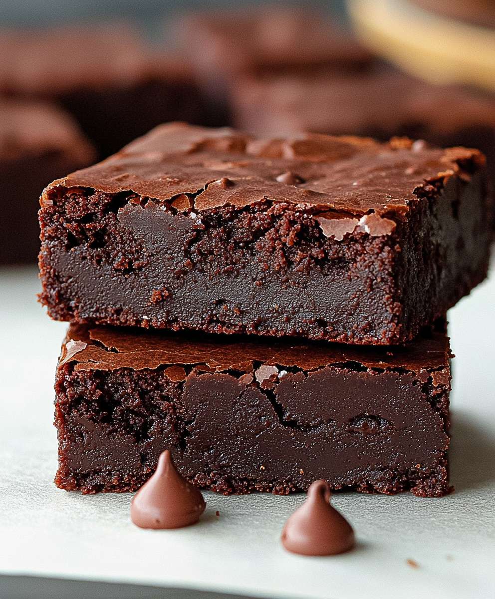 Mint brownies dessert