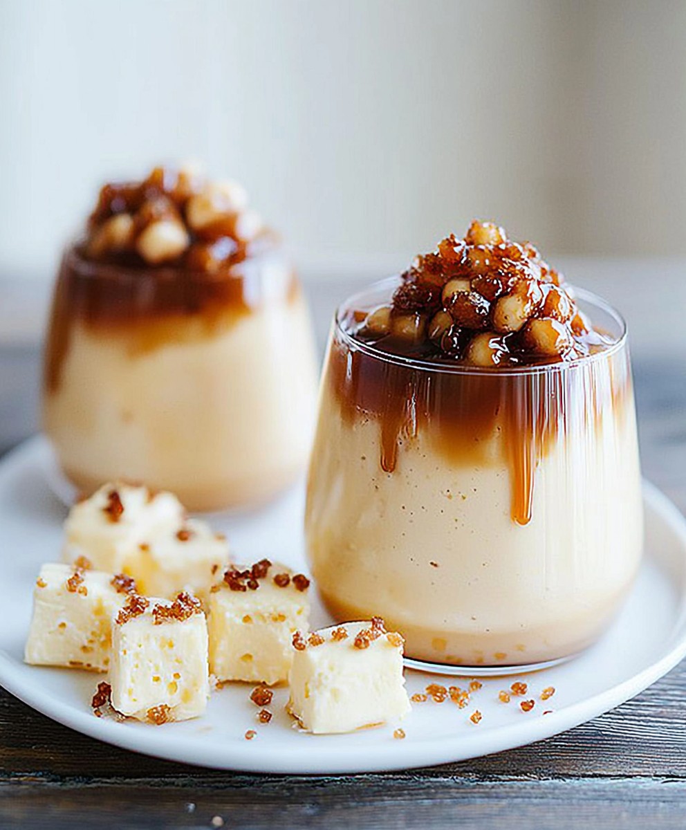 Cheesecake mousse salted caramel