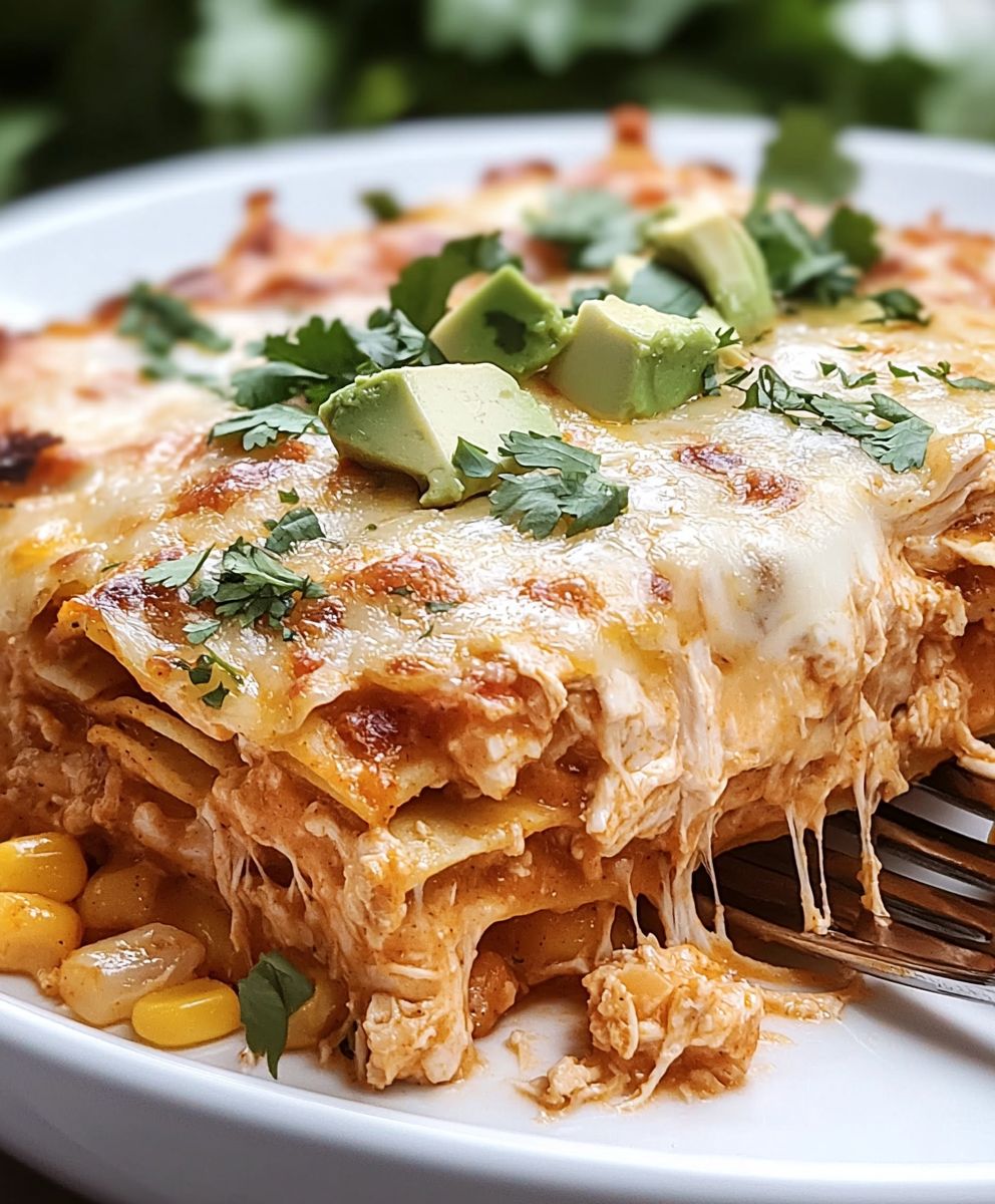 Chicken Taco Casserole Dish