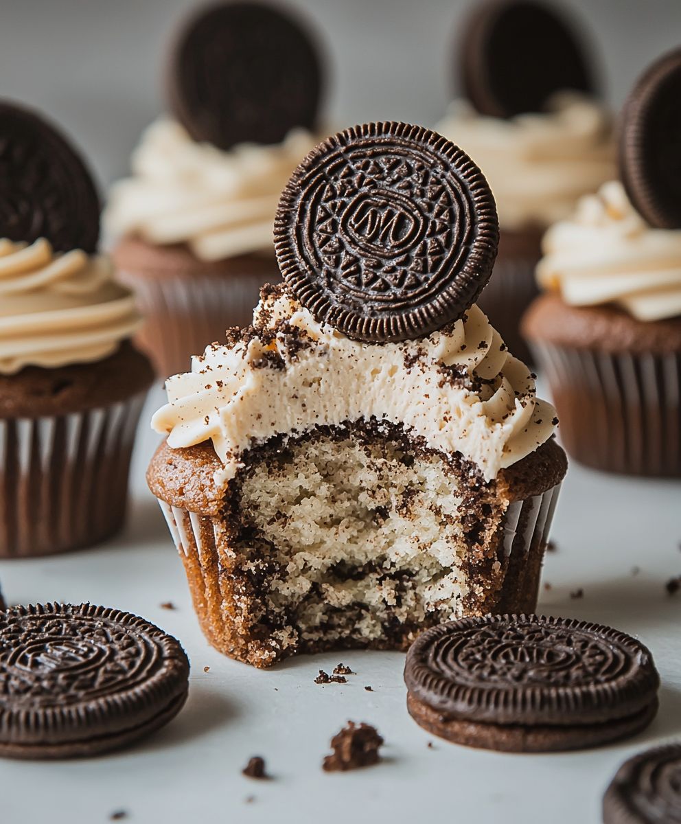 Cookies and Cream Cupcakes