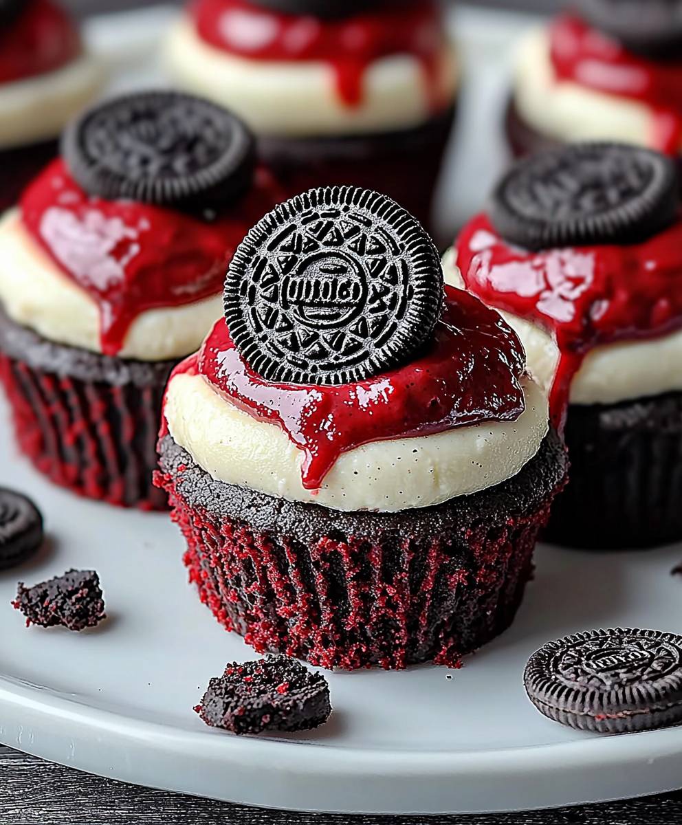 Oreo Red Velvet Cheesecake