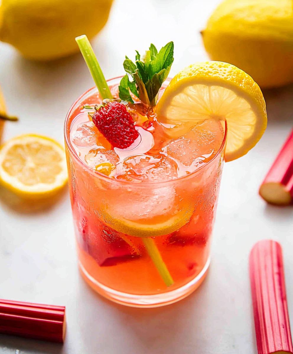 Rhubarb Lemonade
