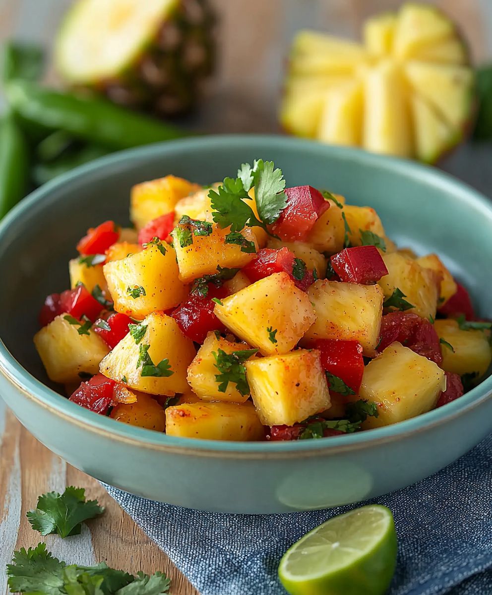 Spicy Pineapple Salsa