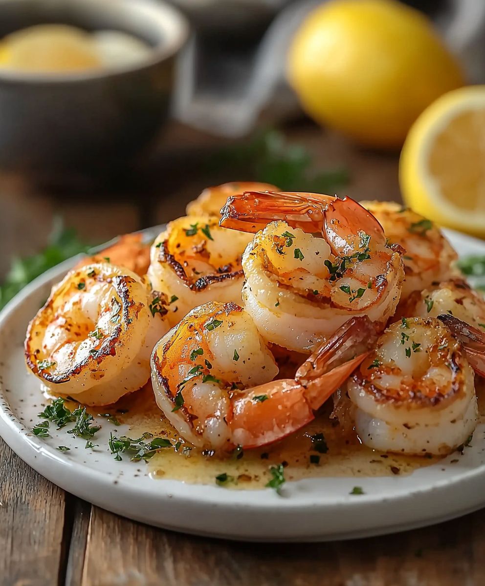 Lemon Garlic Shrimp
