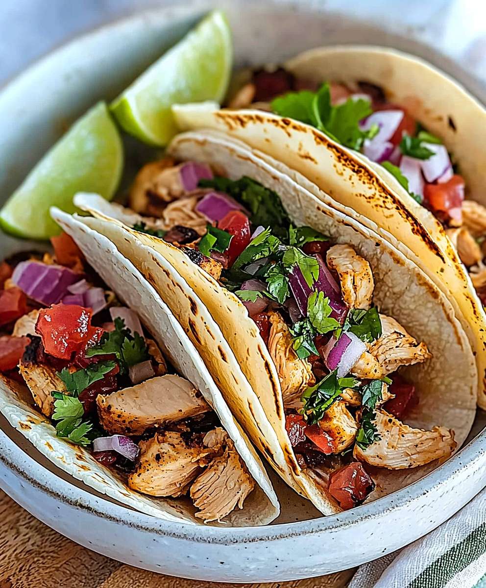 Chicken tacos