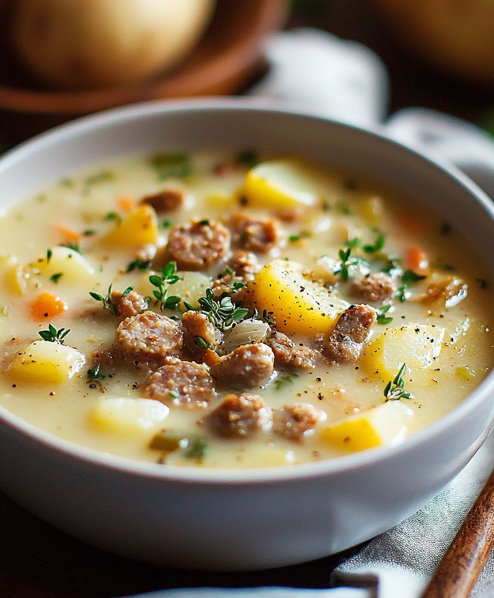 Sausage potato soup