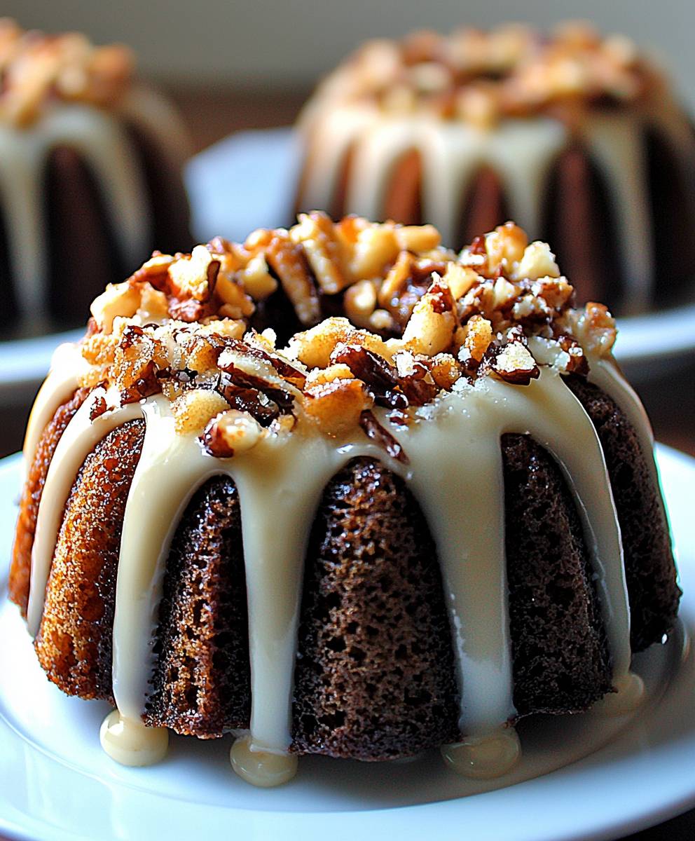 Vanilla Bean Bundt Cakes