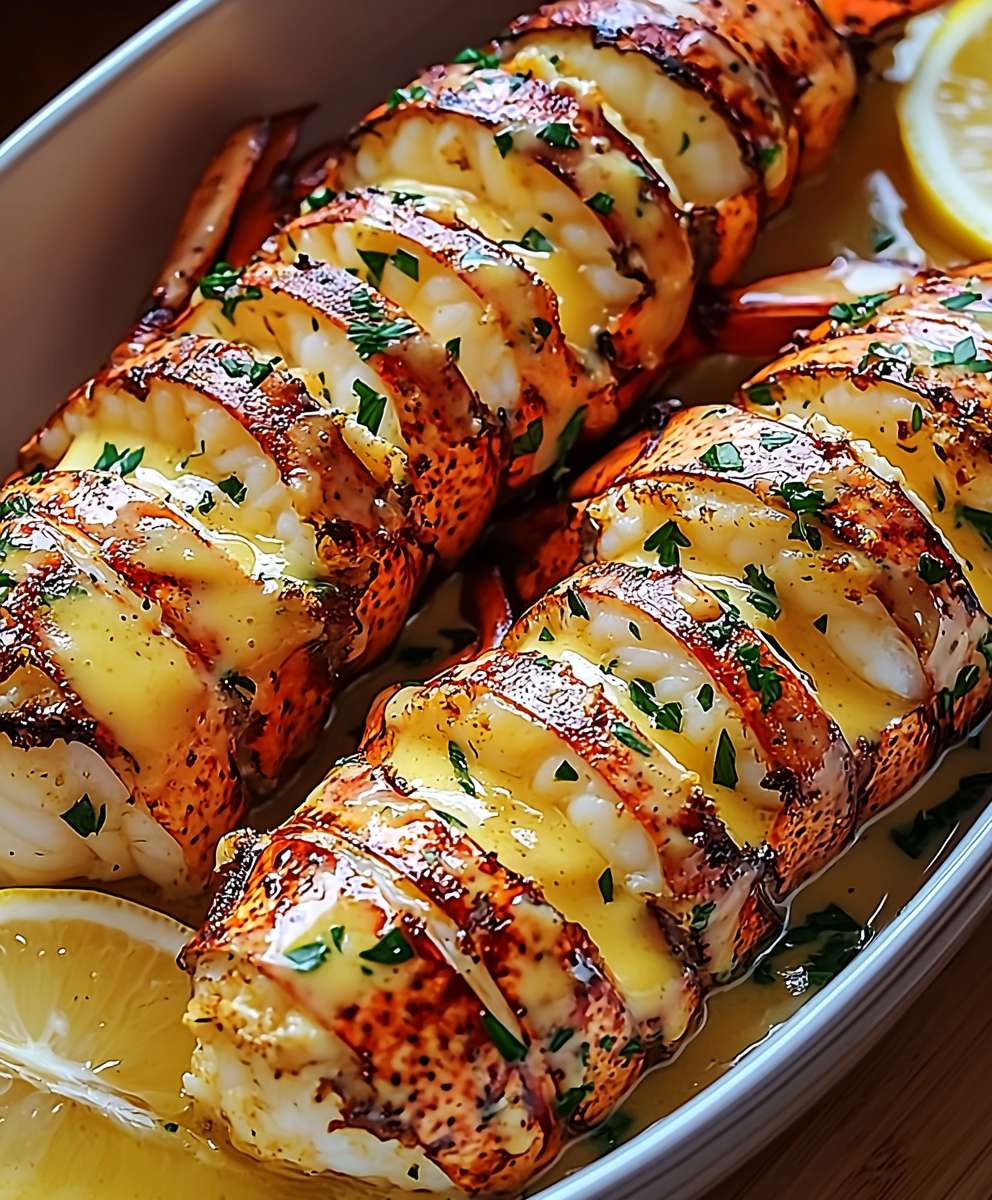 Butter Poached Lobster Tails