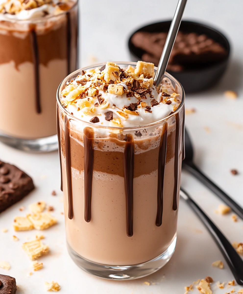 Samoa Cookie Protein Shake
