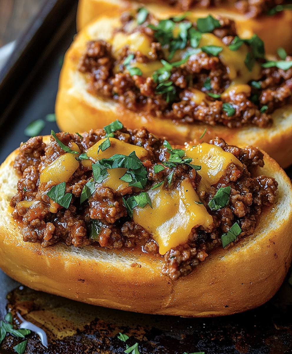 Texas Toast Sloppy Joes