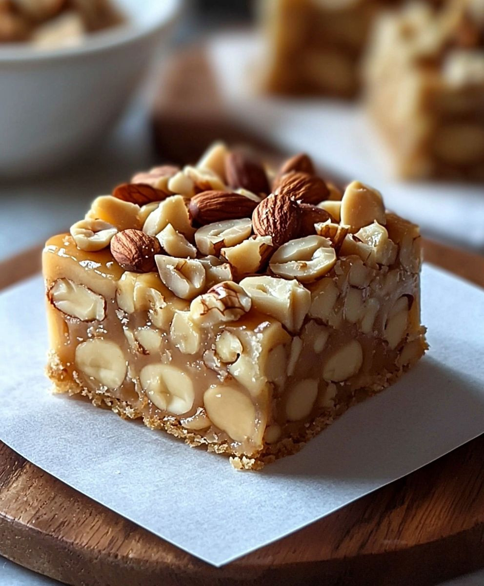 No-Bake Nut Squares