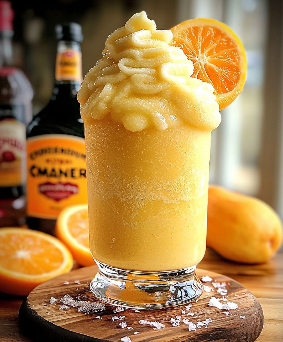 Creamsicle Slushy Drink