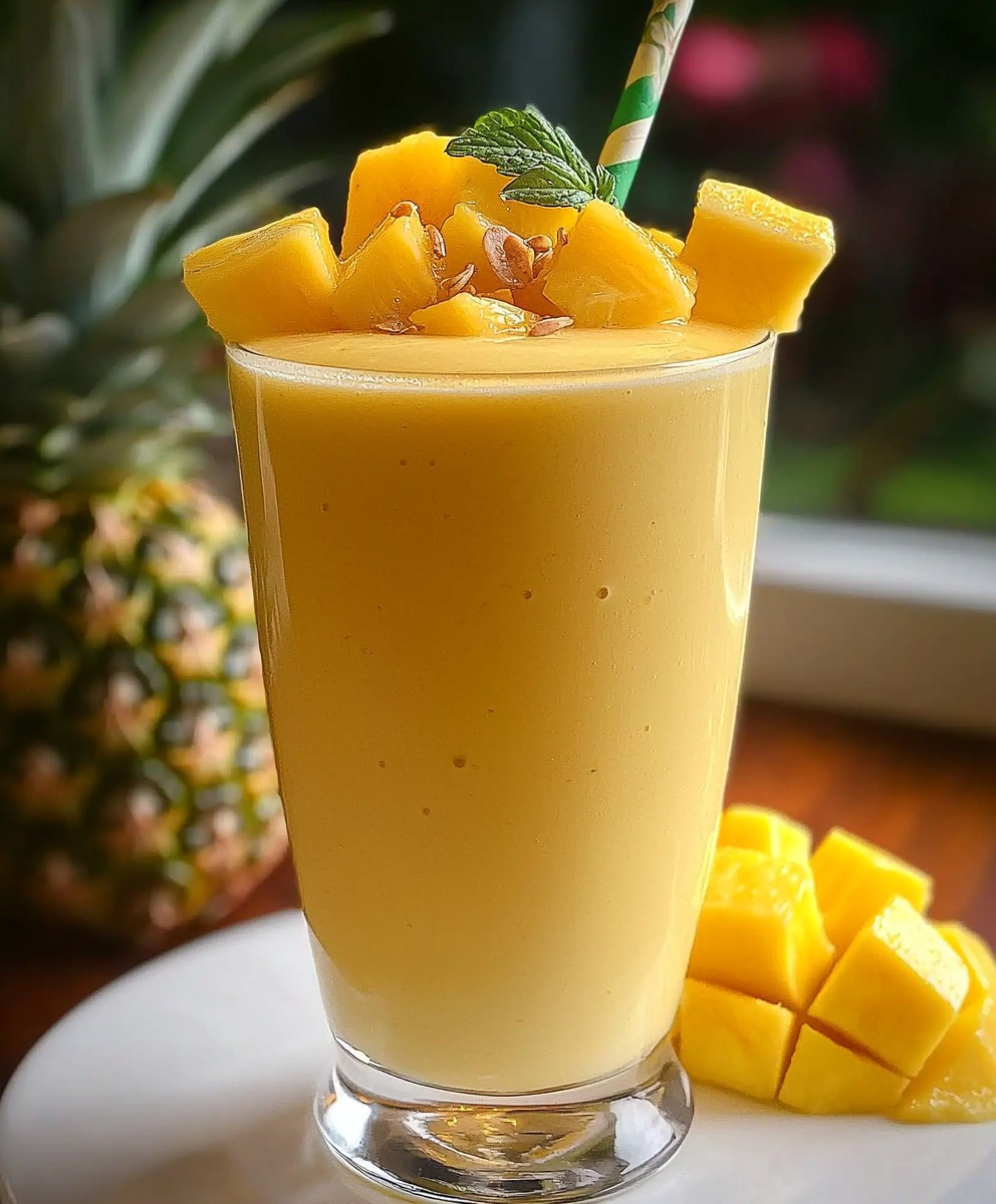 Pineapple Mango Smoothie