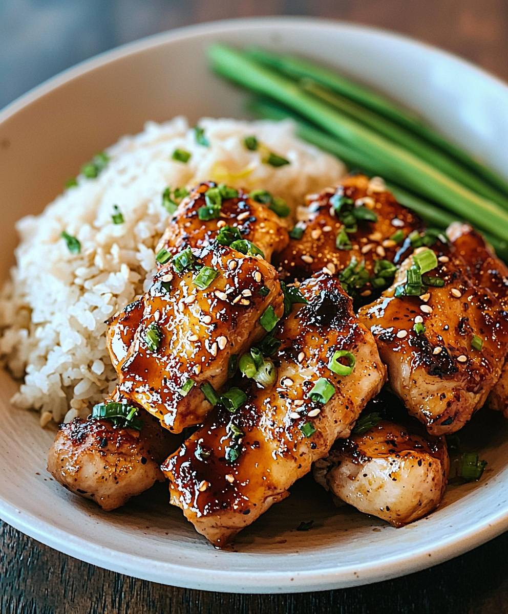 Honey Ginger Chicken Dish
