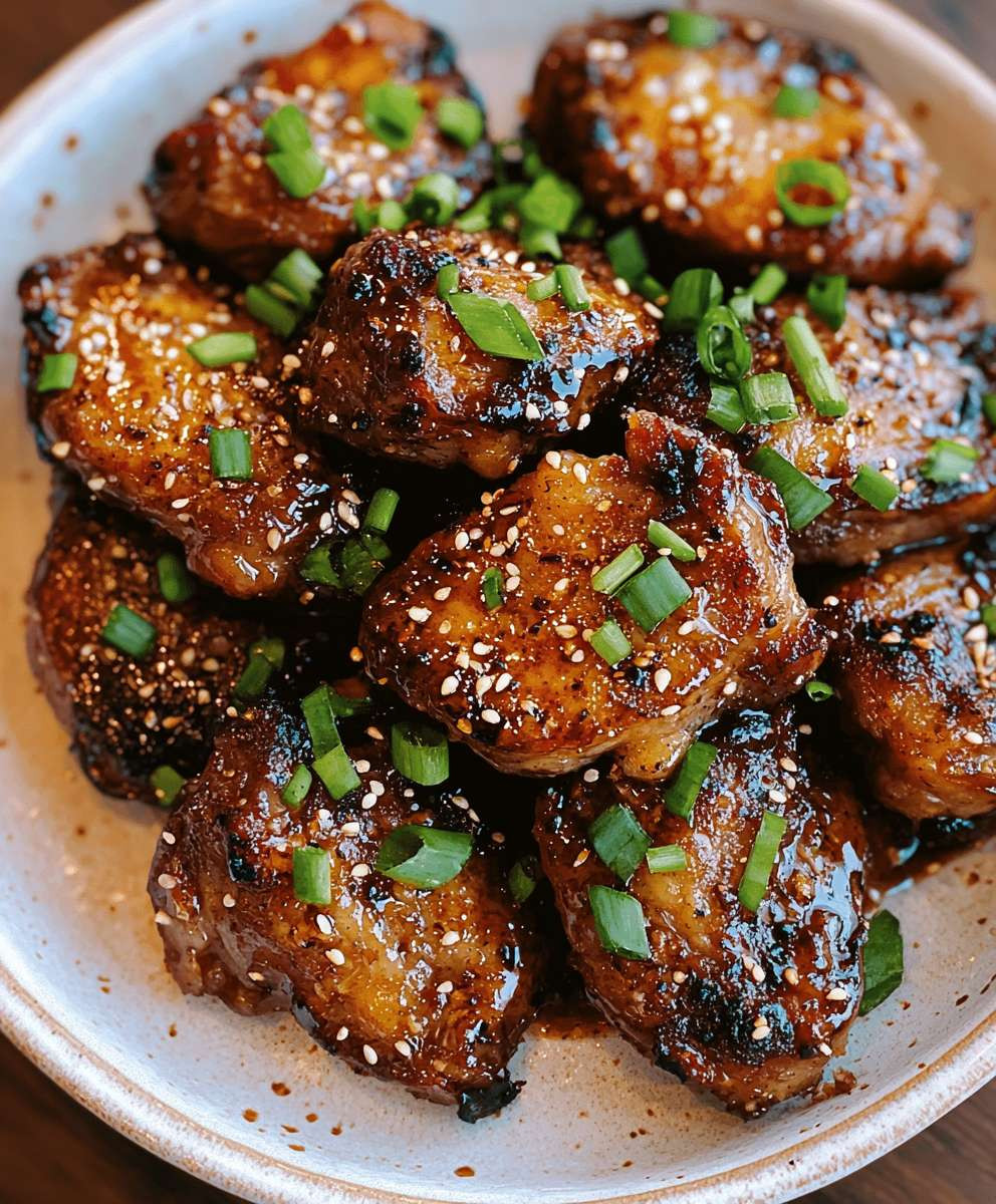 Garlic Steak Bites