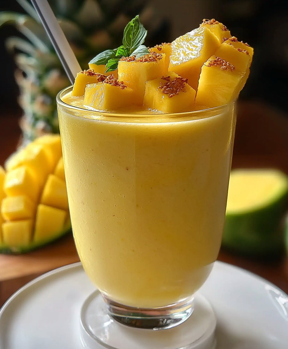 Pineapple Mango Smoothie