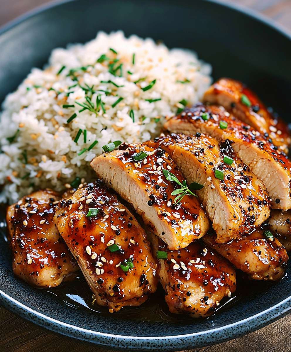 Garlic Black Pepper Chicken