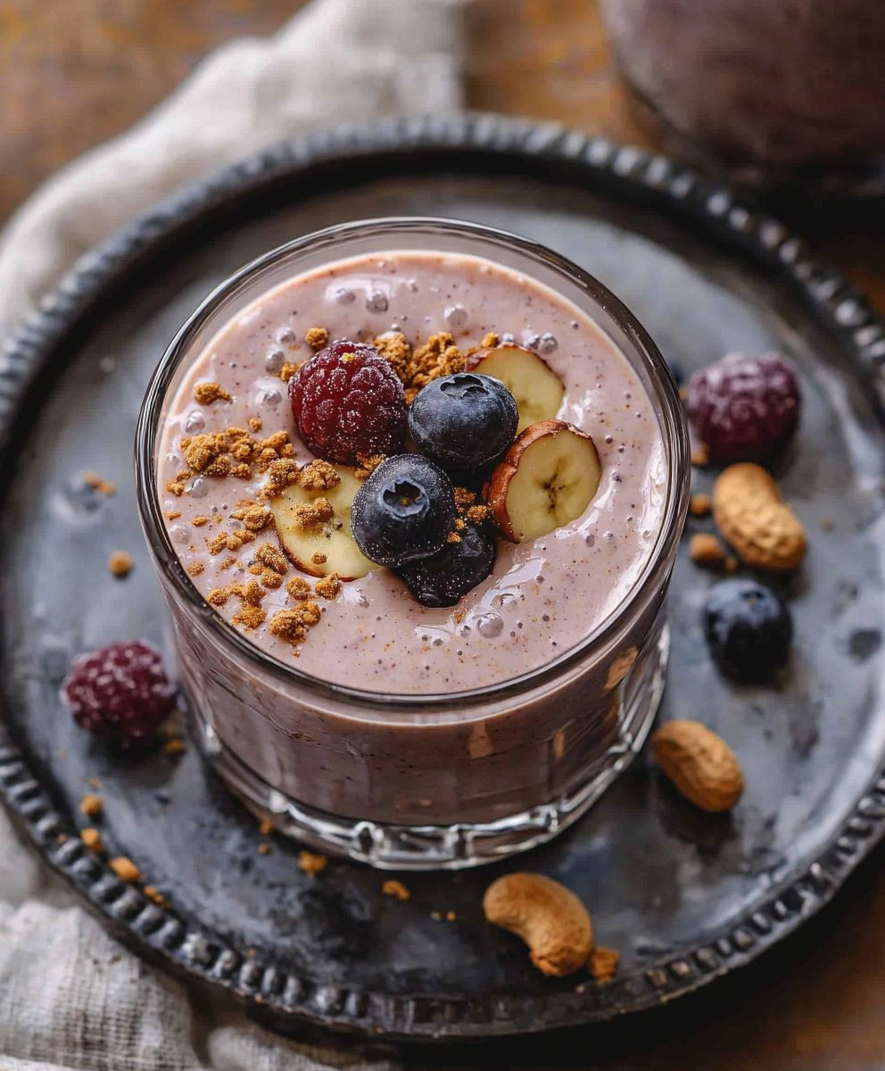 Peanut Butter Jelly Smoothie