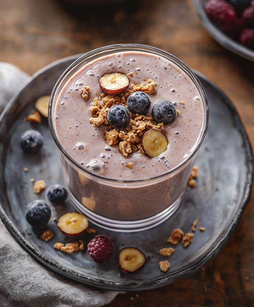 Peanut Butter Jelly Smoothie