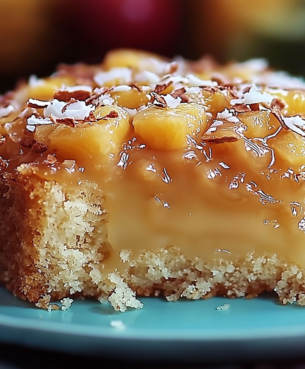 Pineapple Coconut Cake