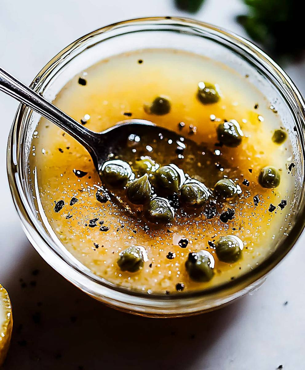 Lemon caper sauce