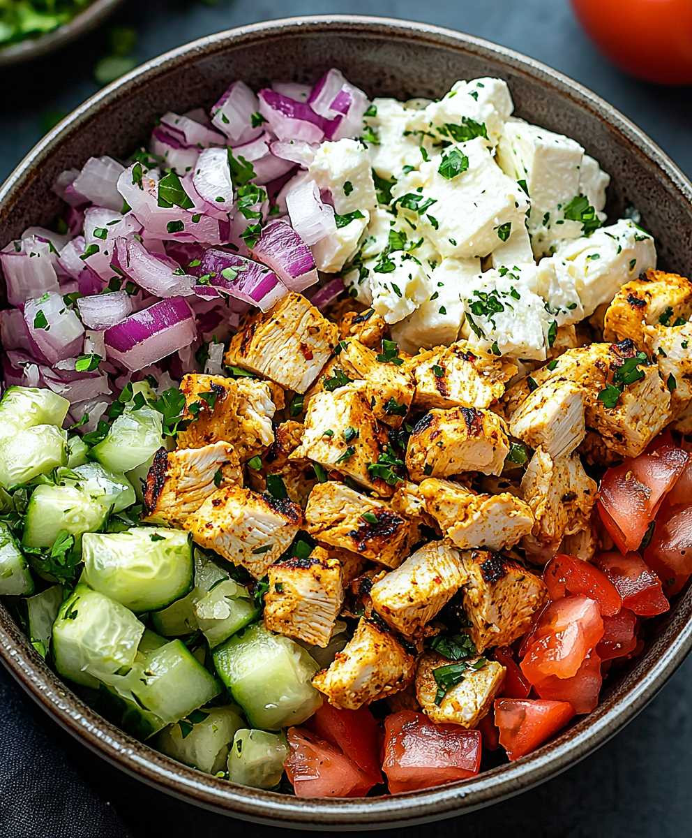 Chicken Gyro Bowls