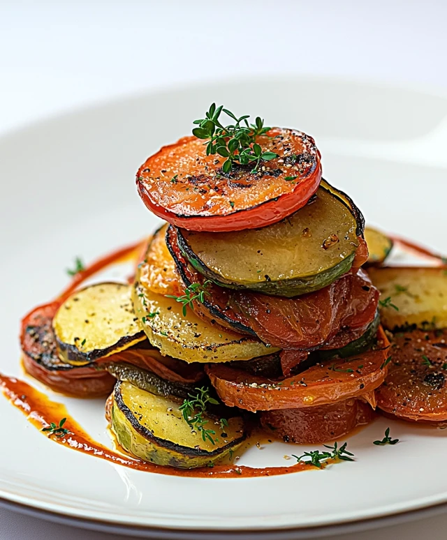 Ratatouille dish