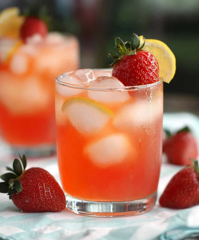 Strawberry Lemonade Drink