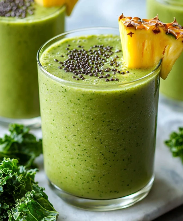 Pineapple Kale Smoothie