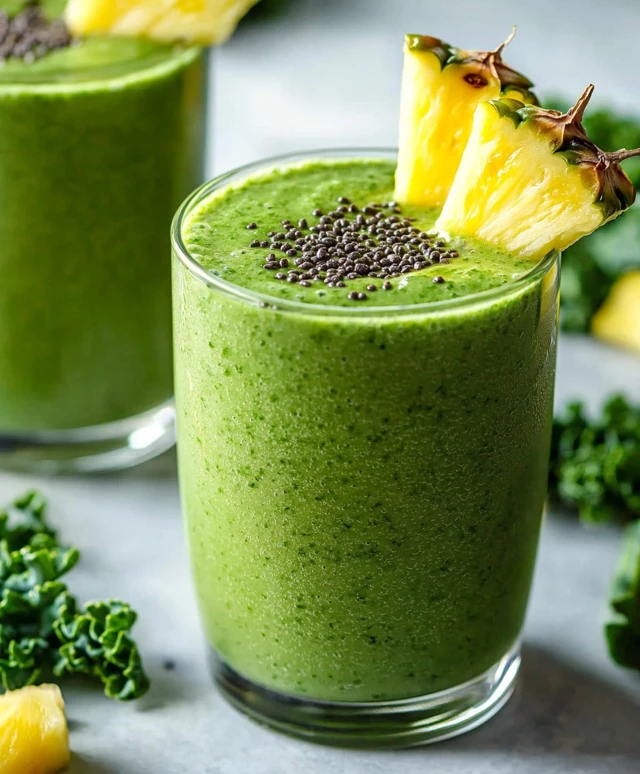 Pineapple Kale Smoothie