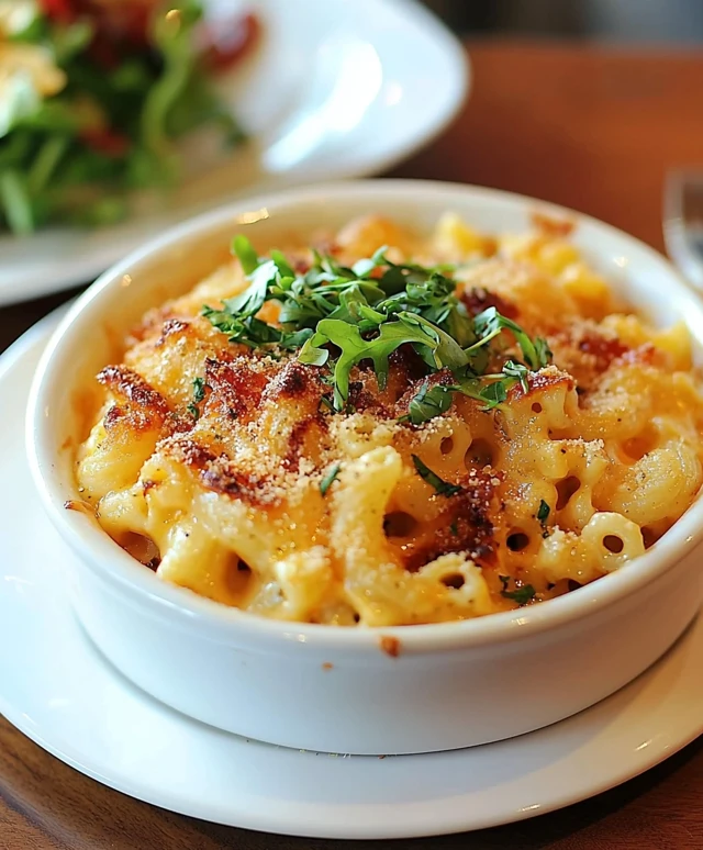 Macaroni and cheese dish