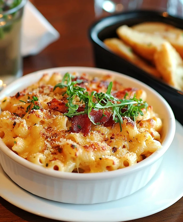 Macaroni and cheese dish