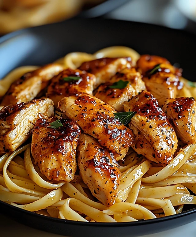 Spicy Cajun Chicken Linguine