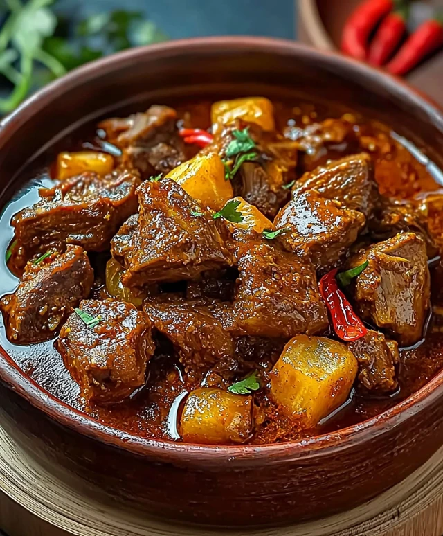 Mutton Kosha Dish