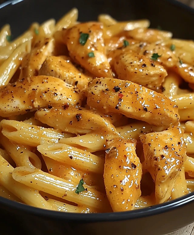 Smoky Garlic Butter Chicken Pasta