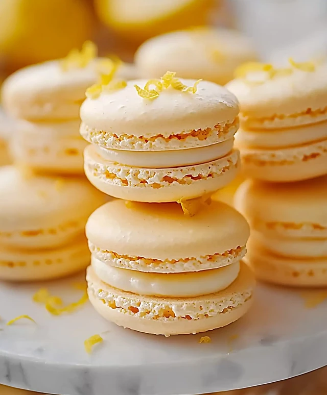 Lemon Macarons