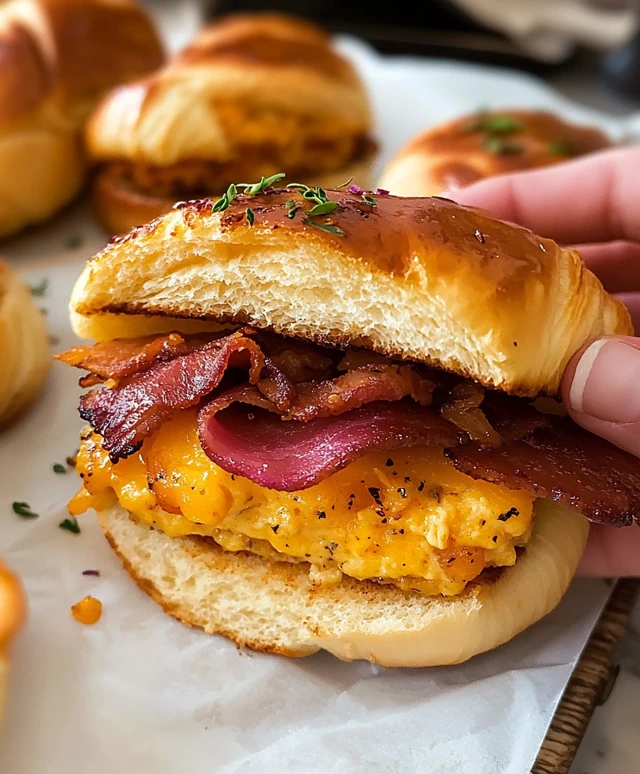Croissant Breakfast Sandwiches
