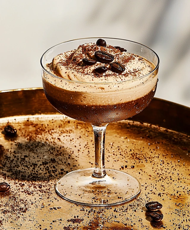 Frozen Espresso Martini Cocktail